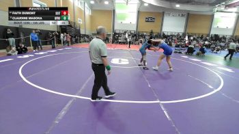 185 lbs Consi Of 8 #2 - Faith Dumont, Scituate vs Claudine Masoka, North Providence