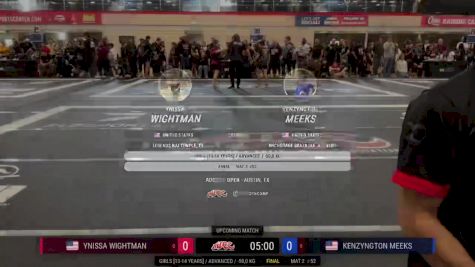 Ynissa Wightman vs Kenzyngton Meeks 2024 ADCC Austin Open