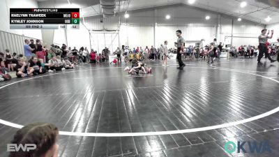 49-52 lbs Rr Rnd 3 - Raelynn Traweek, Mojo Grappling Academy vs Kynley Johnson, Independent
