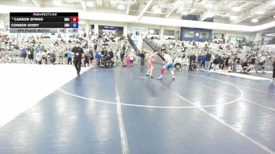 113 lbs 5th Place Match - Carson Spires, Stallions Wrestling Club vs Connor Avery, Aviator Wrestling Academy
