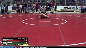 70 lbs Semifinal - Landon Isbell, Towanda vs Silas Bennett, Athens