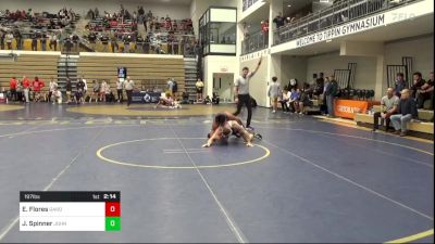 197 lbs Round Of 32 - Eidson Flores, Gardner-Webb vs Johnny Spinner, John Carroll