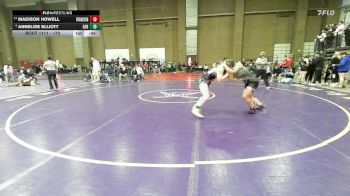 170 lbs Cons. Round 6 - Madison Howell, Francis Howell North vs Annelise Elliott, Gardner Edgerton