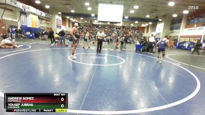 120 lbs Champ. Round 3 - Yousef Jubrail, Chaminade vs Andrew Gomez, Porterville