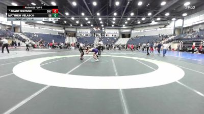141 lbs 7th Place Match - Shane Watson, Campbellsville (Ky.) vs Matthew Velasco, Montevallo