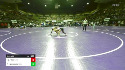 108 lbs Consi Of 16 #2 - Shawn M. Price, Mission Oaks vs Francisco Hernandez, Bullard