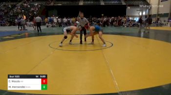 Consolation - Melvin Hernandez, Iowa Western Community College vs Colton Woods, Air Force