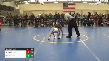 53 lbs Consolation - William Webb, Scorpions Dynasty BadBoy ES vs Dylan Deck, Broad Axe Blue ES