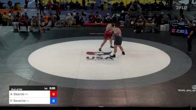 285 lbs Rnd Of 64 - Alexander Bajoras, MA vs Peter Savarino, TN