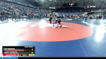 119 lbs Cons. Round 1 - Levi Eenhuis, Snoqualmie Valley Wrestling Club vs Jonny Schultz, Twin City Wrestling Club