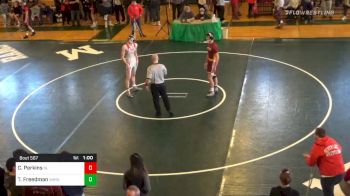 Consolation - Chase Perkins, Silver Lake vs Tyler Freedman, Sharon