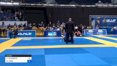 JAAKKO VILANDER vs DANTE LEON 2019 World IBJJF Jiu-Jitsu No-Gi Championship