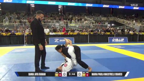 Maria Paula Maestrelli Soares vs Rania Jaya Raman 2025 Pan Kids Jiu-Jitsu IBJJF Championship
