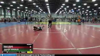 76 lbs Round 1 - Onofre Gonzales, POWA vs Kale Crass, Crass Trained