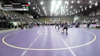 120 lbs Cons. Round 3 - Fox Foster, Melissa vs Ty Whitlock, Harrah