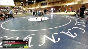 106 lbs Cons. Round 2 - Carter Day, Corona Del Mar vs Alek Thompson, JW North