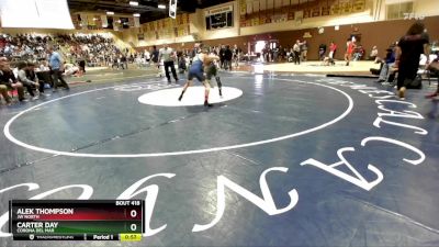 106 lbs Cons. Round 2 - Carter Day, Corona Del Mar vs Alek Thompson, JW North