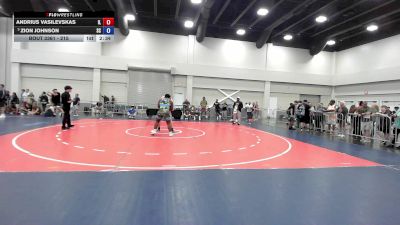 215 lbs Cons. Semis - Andrius Vasilevskas, IL vs Zion Johnson, SC
