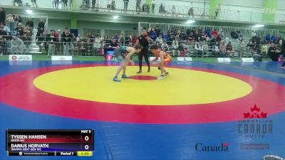 65kg Champ. Round 1 - Tyssen Hansen, Dinos WC vs Darius Horvath, WAMMA Next Gen WC