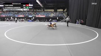 165 lbs Cons. Round 3 - 8 Cameron Hargrove, William Penn vs Juan Lopez, Graceland