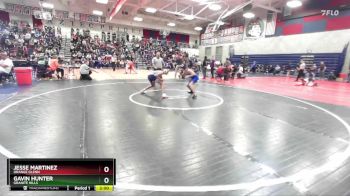 113 lbs Champ. Round 1 - Gavin Hunter, Granite Hills vs Jesse Martinez, Orange Glenn