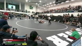 150 lbs 5th Place Match - Jeremy Harms, Powell vs Micah Grant, Cody