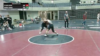 215 lbs Round 3 (4 Team) - Tyler Cook, Centennial, MN vs Aiden Yanez, Vacaville, CA