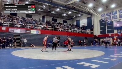 285 lbs Round Of 16 - Max Lindner, North Catholic vs David Sager, Southmoreland