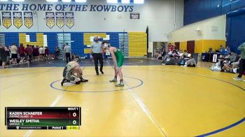 152 lbs Quarterfinals (8 Team) - Wesley Smitha, Lincoln vs Kaden Schaefer, Fleming Island