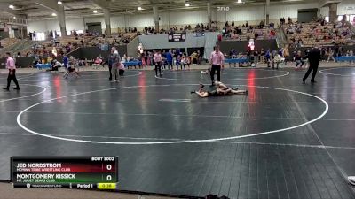 60 lbs Champ. Round 1 - Montgomery Kissick, Mt. Juliet Bears Club vs Jed Nordstrom, McMinn Tribe Wrestling Club