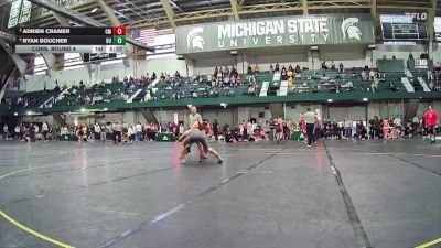 184 lbs Cons. Round 4 - Adrien Cramer, Central Michigan vs Ryan Boucher, Michigan State