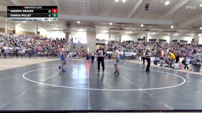 AA 165 lbs Champ. Round 1 - Andrew Weaver, Dobyns Bennett High School vs Joshua Pulley, Cleveland High School