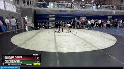 160 lbs Round 3 - Ausencio Flores, Idaho Gold vs Austin Colton, Middleton Wrestling Club