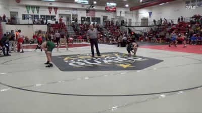 120 lbs Champ. Round 1 - Tristan Minor, Midland vs Jack LuGrain, Dubuque Hempstead (JV)