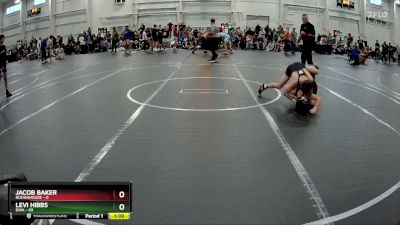 100 lbs Round 6 (10 Team) - Levi Hibbs, DWA vs Jacob Baker, ROUGHHOUSE