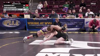 118 lbs Quarterfinal - Savannah Witt, Palisades-G vs Faith Gladfelter, Delone Catholic-G