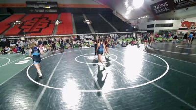 130 lbs Angel Peralta, California HS Girls vs Karris Carter, Colorado HS Girls