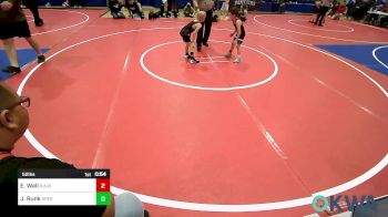 52 lbs Consi Of 4 - Easton Wall, R.A.W. vs Jett Runk, Sperry Wrestling Club