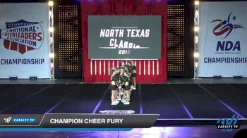 - Champion Cheer Fury [2019 Senior 4 Day 1] 2019 NCA North Texas Classic