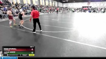 150 lbs Cons. Round 3 - Ryan Sturgill, Waterloo vs Lucas Nance, Fremd