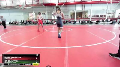 149 lbs Cons. Round 2 - Brady Nardella, Huntingdon vs Cahiel Linton, Mount Saint Joe`s