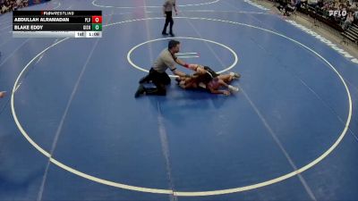 106 lbs Semis & 1st Wrestleback (8 Team) - Blake Eddy, Grand Island vs Abdullah Alramadan, Papillion-La Vista