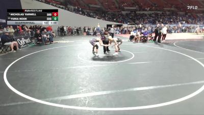 6A Boys 144 lbs Quarterfinal - Yuika Node, Sunset Boys vs Nicholas Yarnell, Sandy Boys