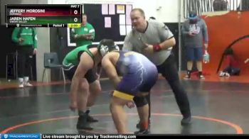 220 lbs Champ. Round 1 - Jaren Hafen, Virgin Valley vs Jeffery Morosini, Durango