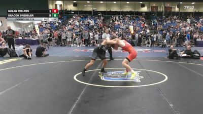 157 lbs Round Of 128 - Nolan Fellers, IA vs Deacon Dressler, IN