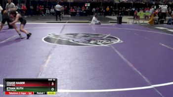 106 lbs Cons. Round 3 - Ethan Ruth, Post Falls vs Chase Hager, Riverton