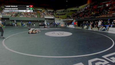 113 lbs Consi Of 8 #1 - Louie Trujillo, Central vs Cristian Bustos, Reedley