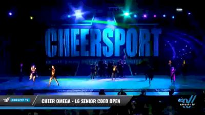 Cheer Omega - L6 Senior Coed Open [2021 L6 Senior Coed Open - Large Day 2] 2021 CHEERSPORT National Cheerleading Championship