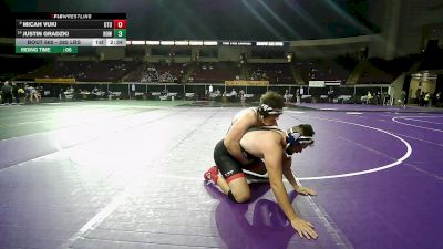 285 lbs Round Of 16 - Micah Vuki, Utah Tech vs Justin Gradzki, Rowan