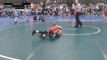 77 lbs Rr Rnd 3 - Kai Welch, Smitty's Barn Black - ESC vs Macklin Allen, American MMAW - ESC